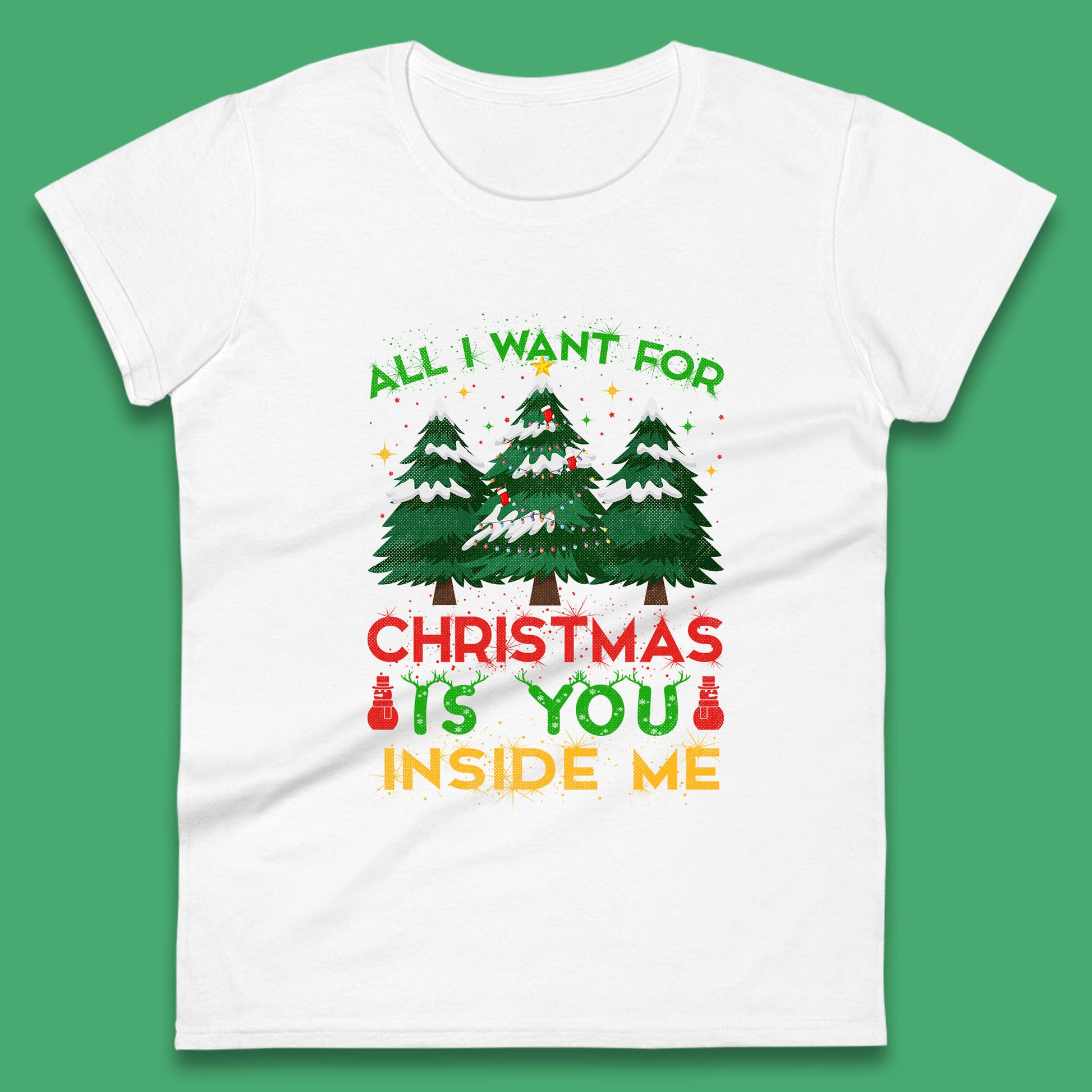 christmas tree womens top