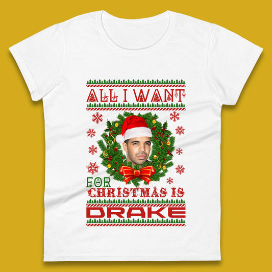 Drake Christmas Womens T-Shirt