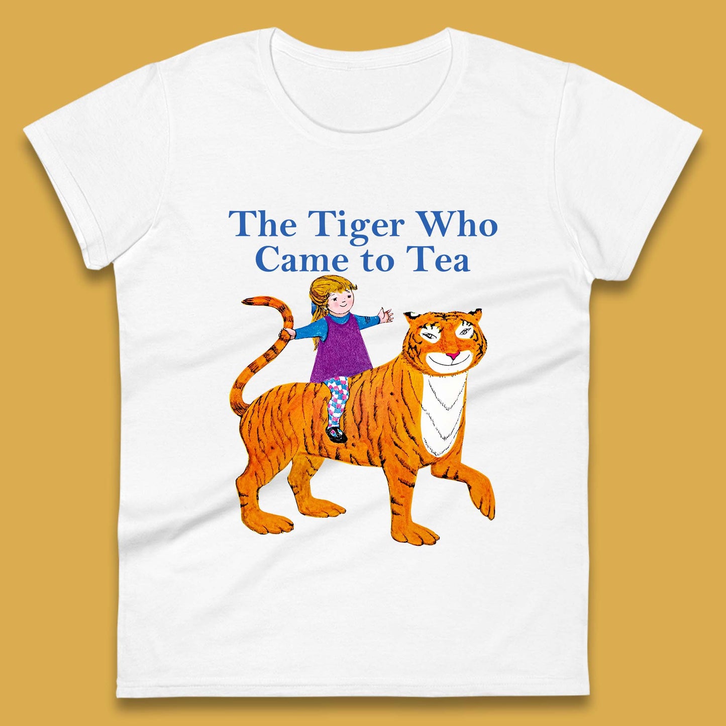 The Tiger Who Came To Tea Book Day Womens T-Shirt