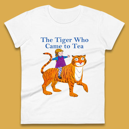 The Tiger Who Came To Tea Book Day Womens T-Shirt