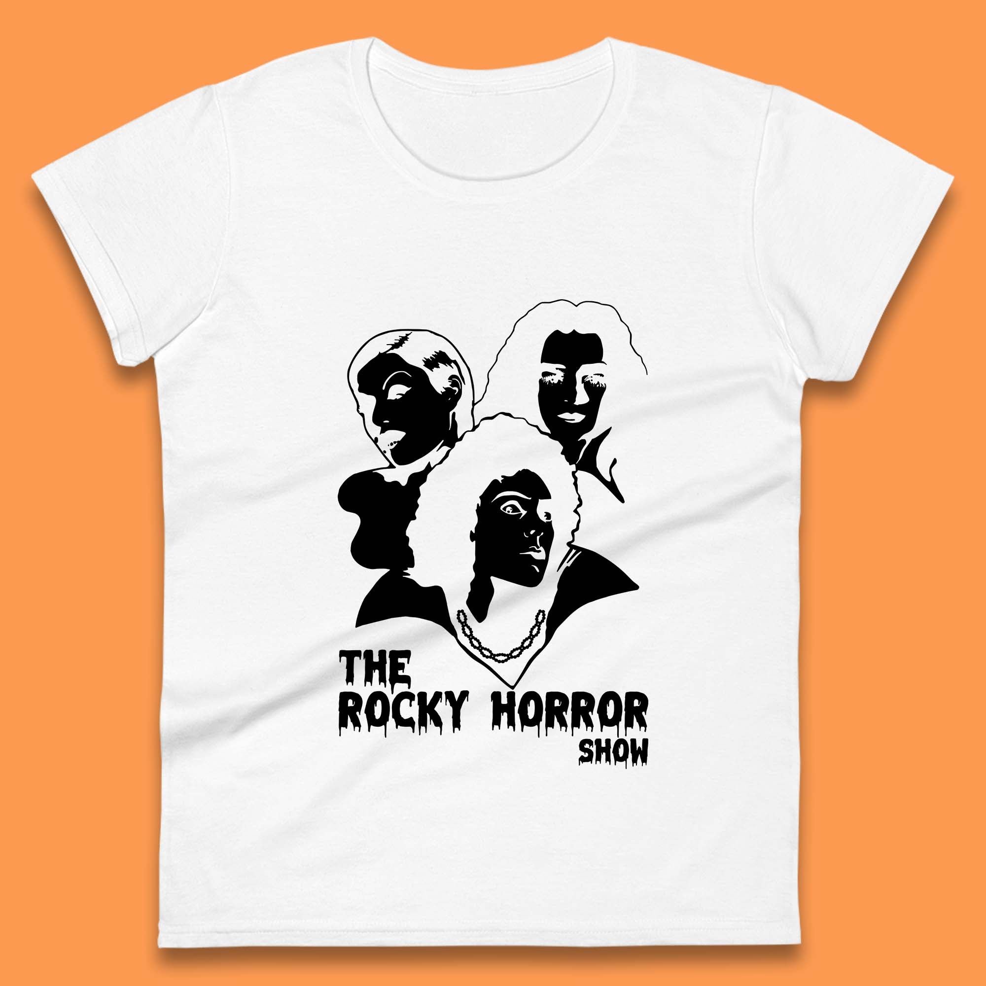 The Rocky Horror Show Halloween Horror Movie Frank N Furter Horror Picture Show Womens Tee Top