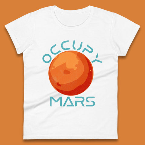 Occupy Mars Womens T-Shirt