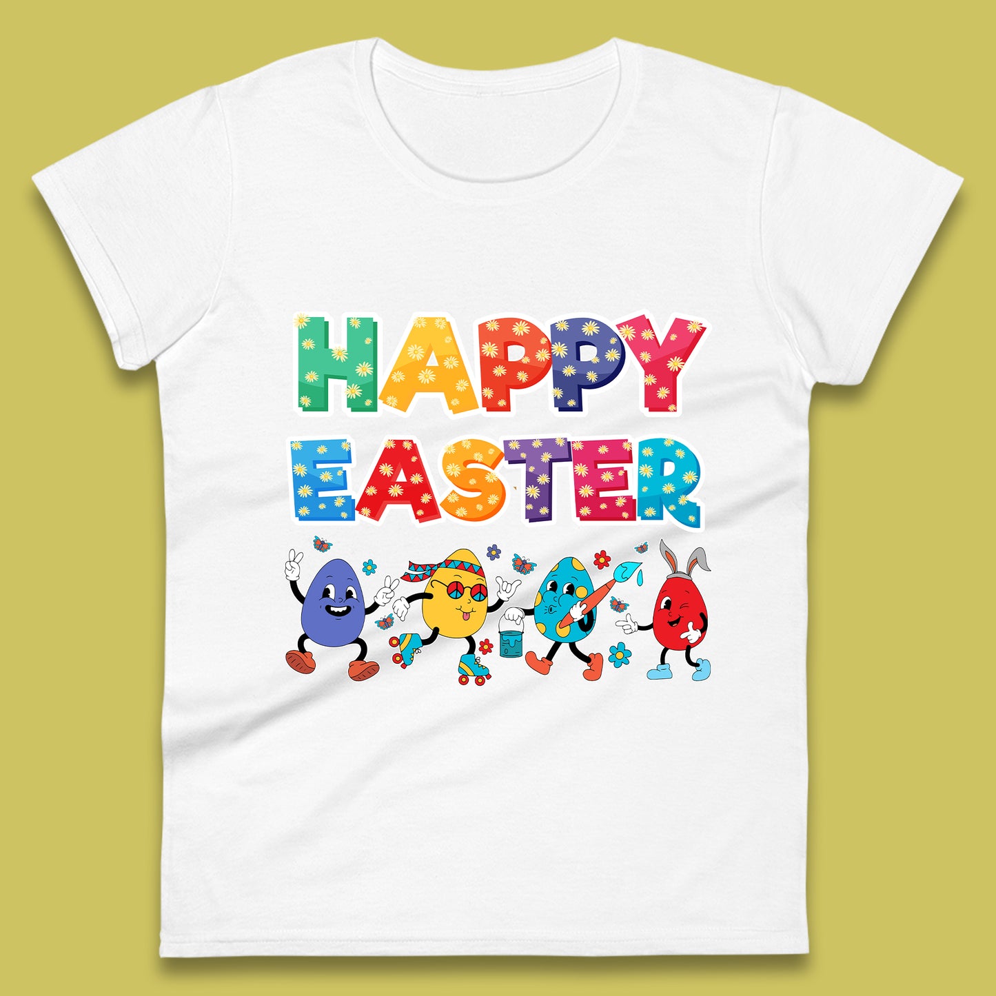 Happy Easter Womens T-Shirt