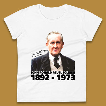 John Ronald Reuel Tolkien 1892-1973 Womens T-Shirt