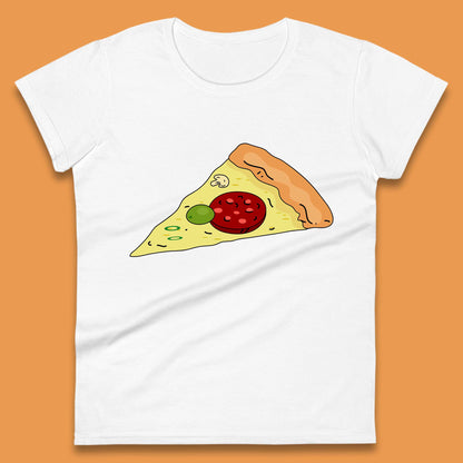 Italian Pizza Slice Pizzaologist Pizza Lover Pizza Holic Pizza Addict Womens Tee Top