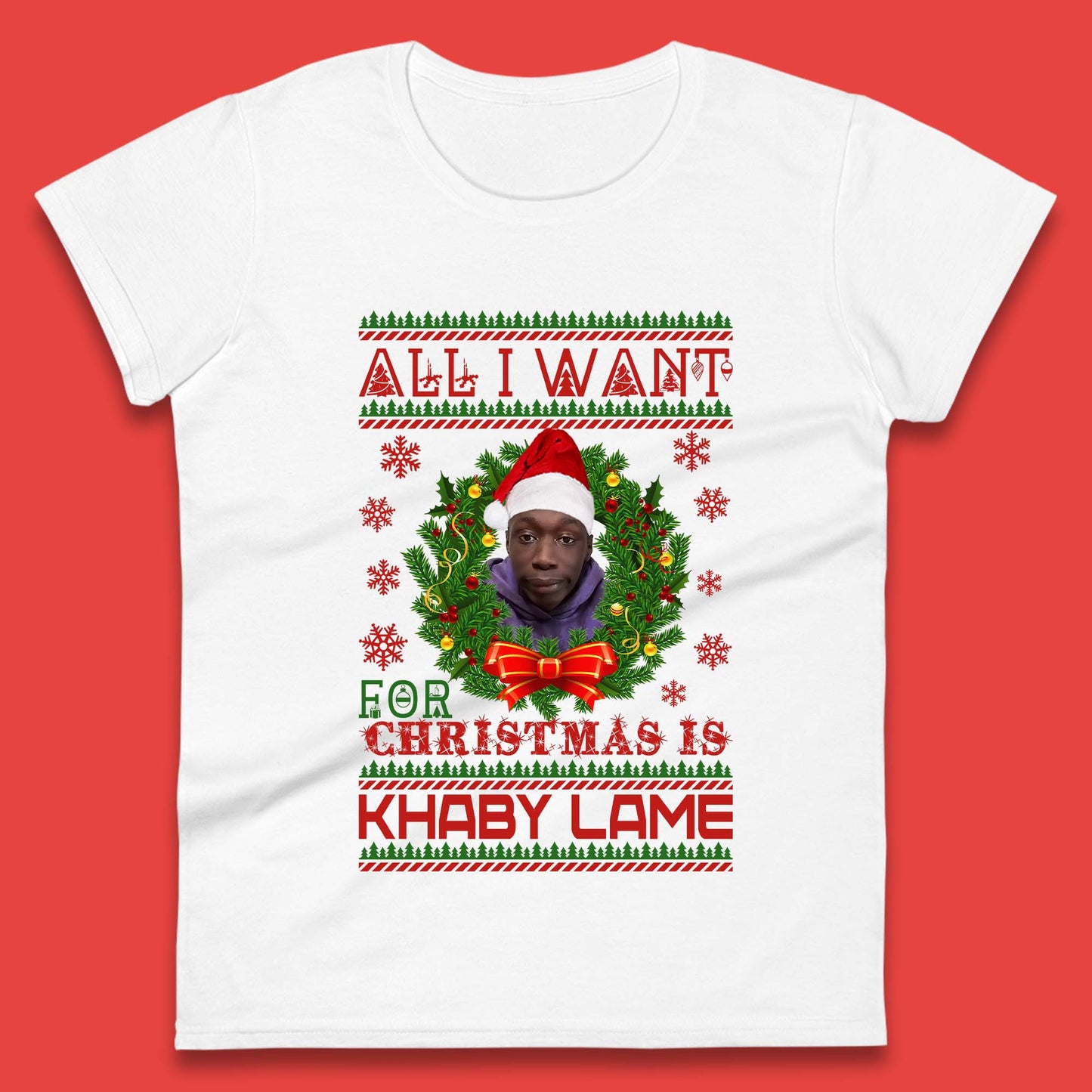 Want Khaby Lame For Christmas Womens T-Shirt