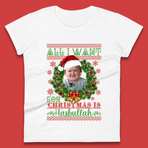 Want Hasbullah For Christmas Womens T-Shirt