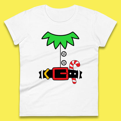 christmas elf costume womens t shirt