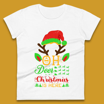 oh deer christmas is here tee