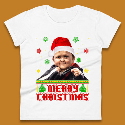 Hasbulla Mini Khabib Christmas Womens T-Shirt