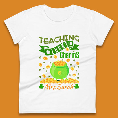 Personalised Teaching Lucky Charm Womens T-Shirt
