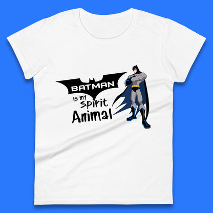 Batman Is My Spirit Animal DC Comics Batman Basic Logo Superhero Dc Movie Character Womens Tee Top