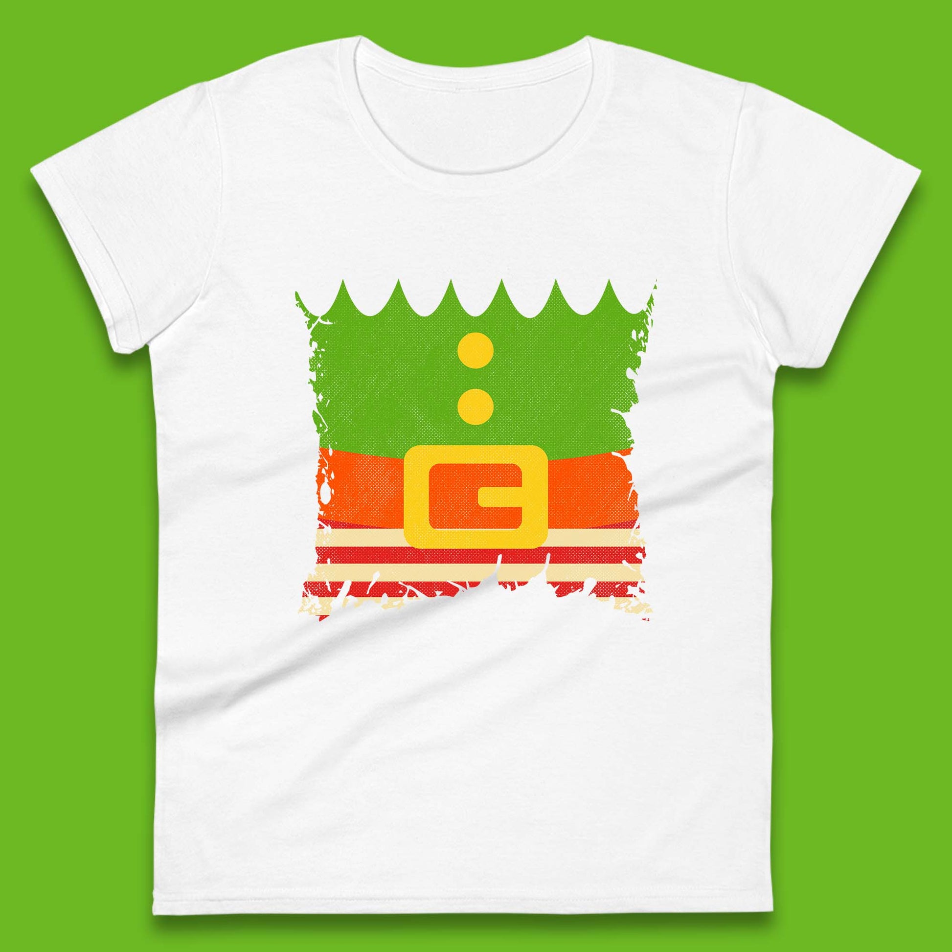 christmas santa claus dress womens t shirt