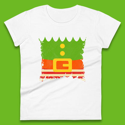 christmas santa claus dress womens t shirt