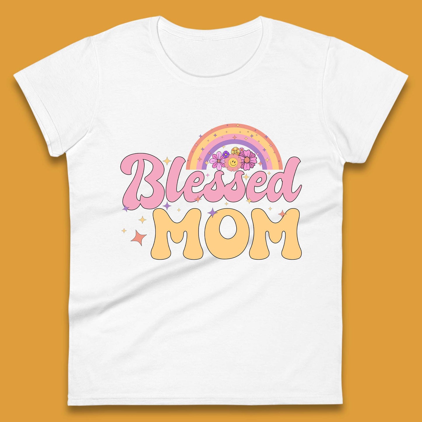 Blessed Mom Womens T-Shirt