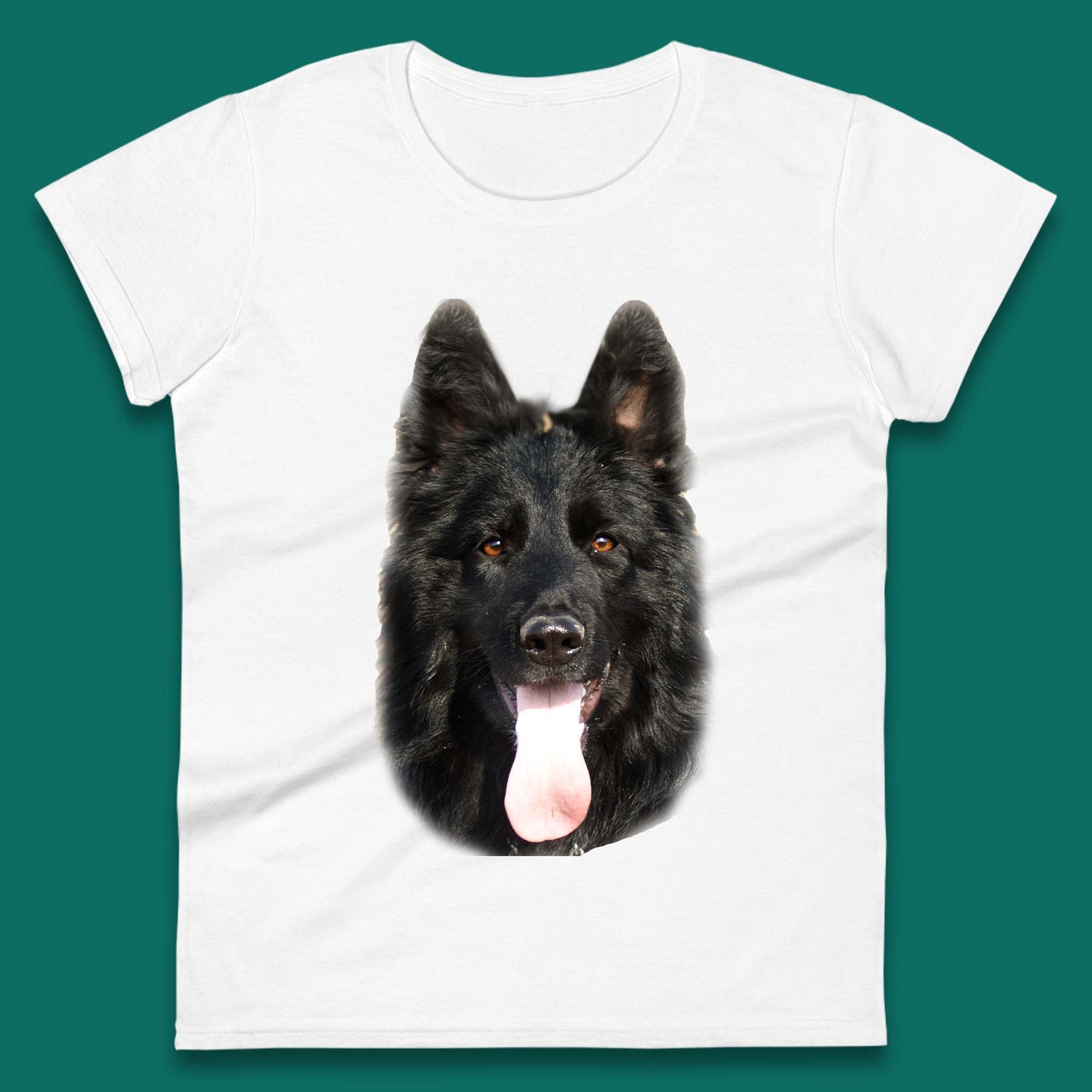 Old German Shepherd Dog Womens T-Shirt