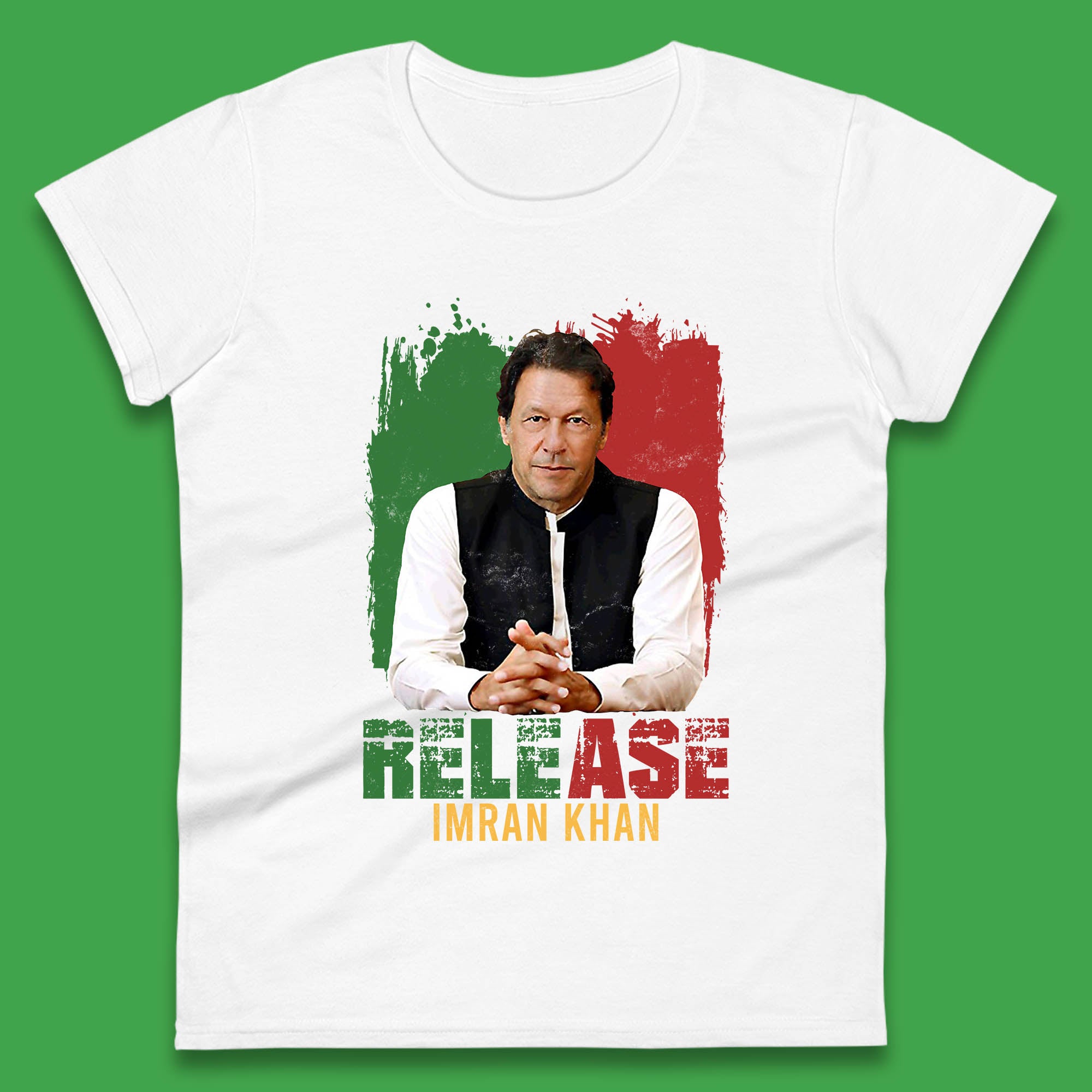 Release Imran Khan Prisoner No 804 Stand With Imran Khan Pakistan Womens Tee Top