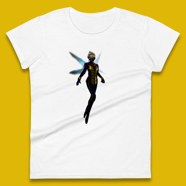 Marvel The Wasp Ant-Man Hank Pym Ghost Hope Pym Superhero Fictional Avengers Movie Character  Womens Tee Top