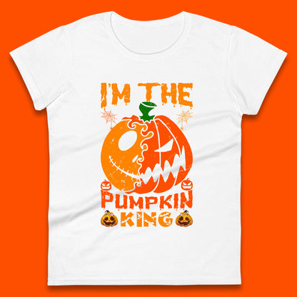 jack skellington pumpkin womens t shirt