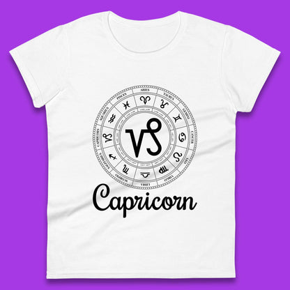 Capricorn Horoscope 2024 Ladies T Shirt