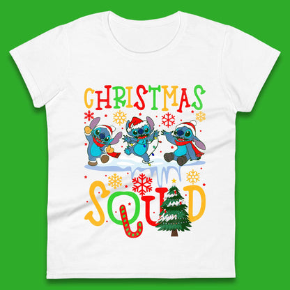 Christmas Stitch Squad Womens T-Shirt