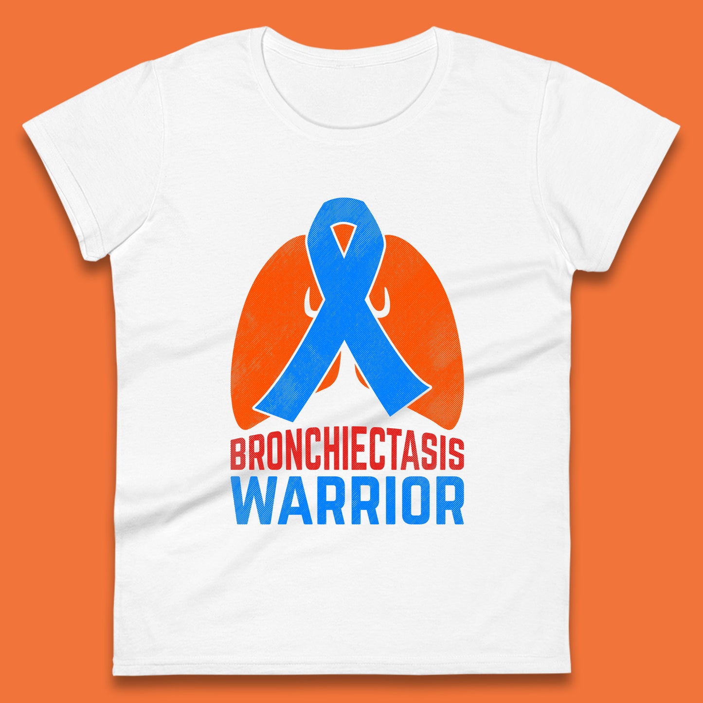 Bronchiectasis Warrior Support Unbreakable Awareness Survivor Womens Tee Top