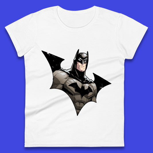 Batman Superhero DC Comics Batman Comic Book Fictional Character Womens Tee Top