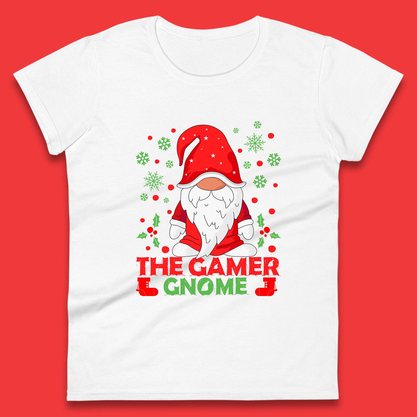 gnome christmas t shirt
