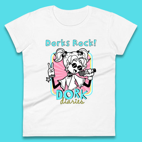 Dorks Rock Dork Diaries Womens T-Shirt