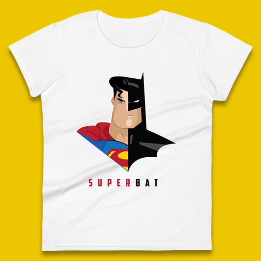 Super Bat Batman V Superman: Dawn Of Justice Superhero Film Comic Book Characters DC Comics Womens Tee Top