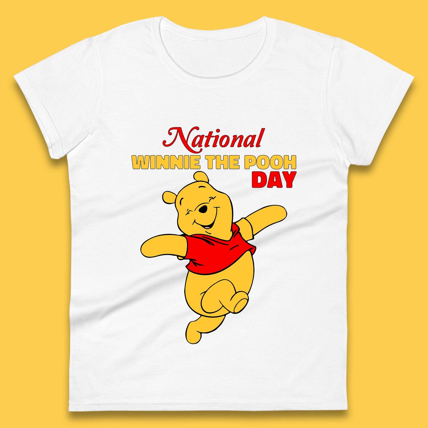 National Winnie The Pooh Day Womens T-Shirt