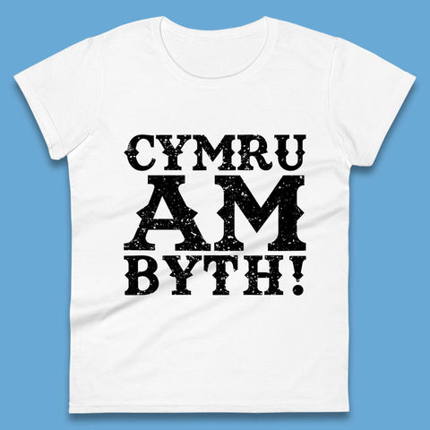 Wales Rugby T Shirt Womens