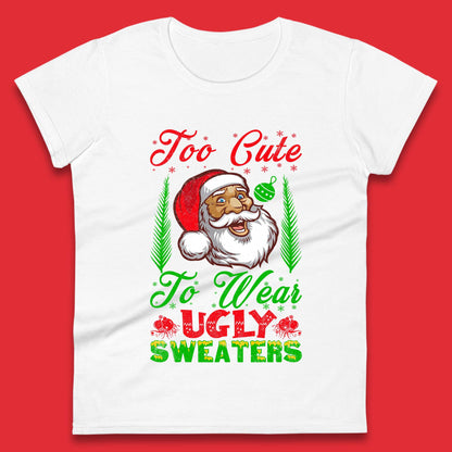 Ugly Sweaters Christmas Womens T-Shirt