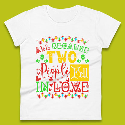 Love Christmas Womens T-Shirt