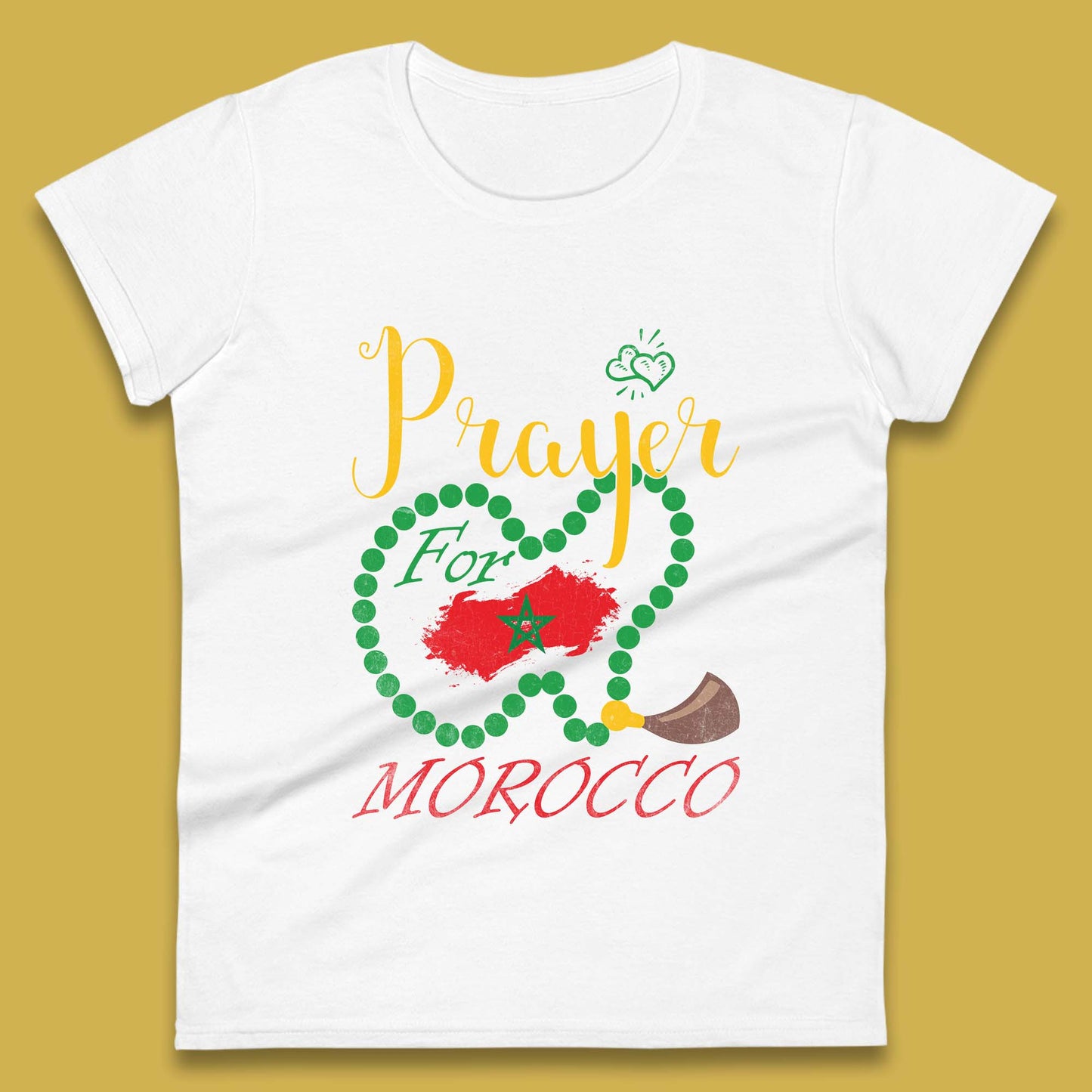 Prayer For Morocco Stay Strong Morocco Earthquake Support Womens Tee Top