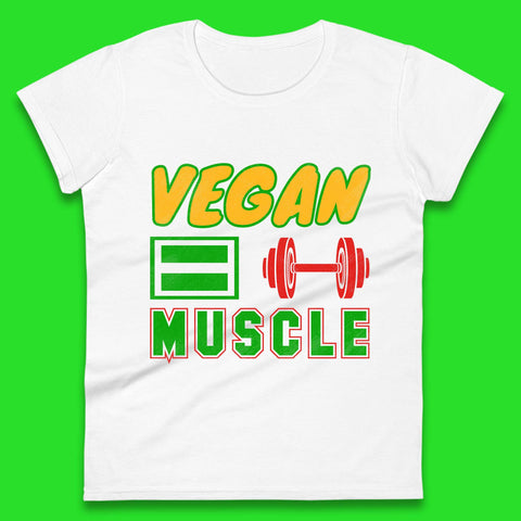 Vegan Muscle Womens T-Shirt