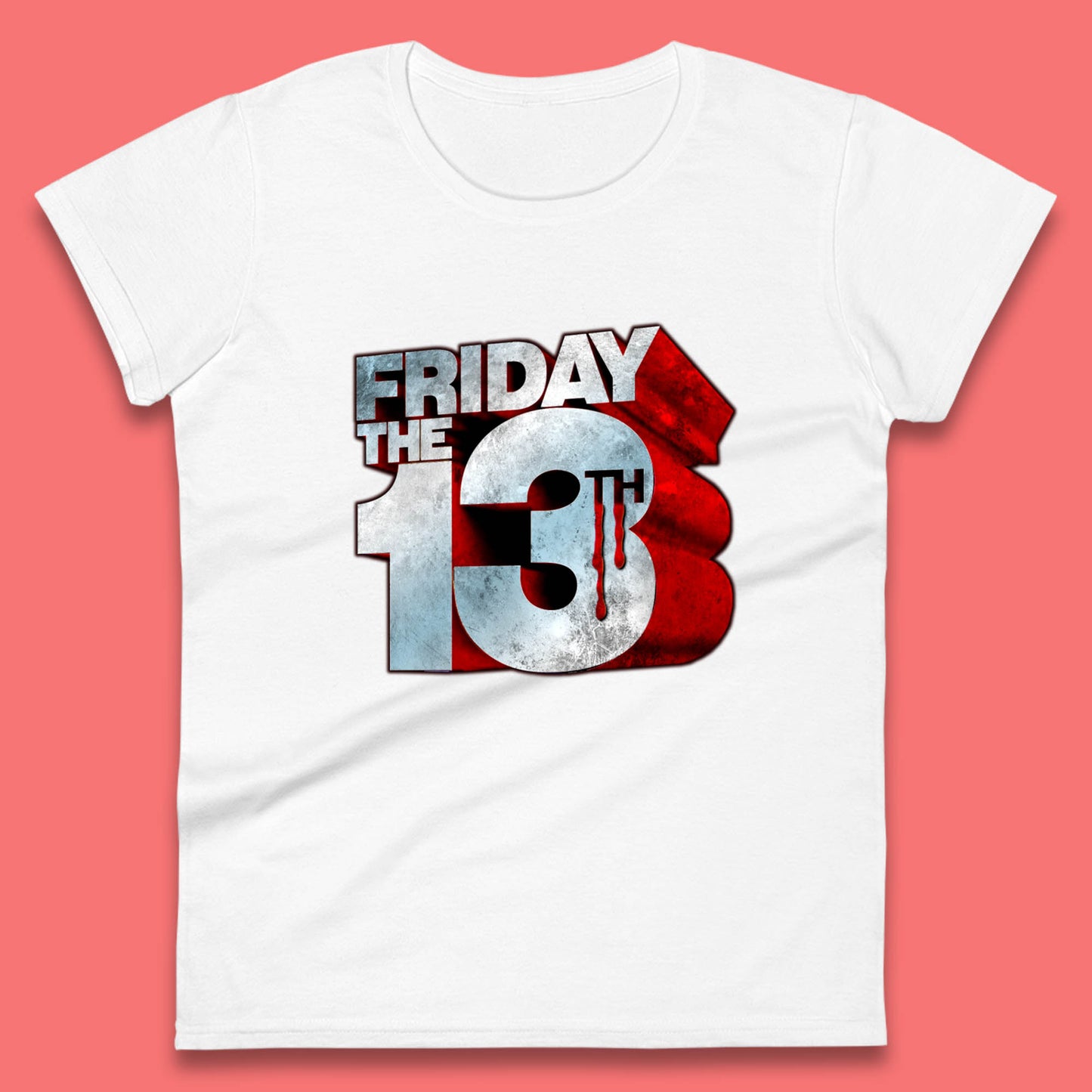 Halloween Friday The 13th Horror Movie Horror Classic 80s Movie Womens Tee Top
