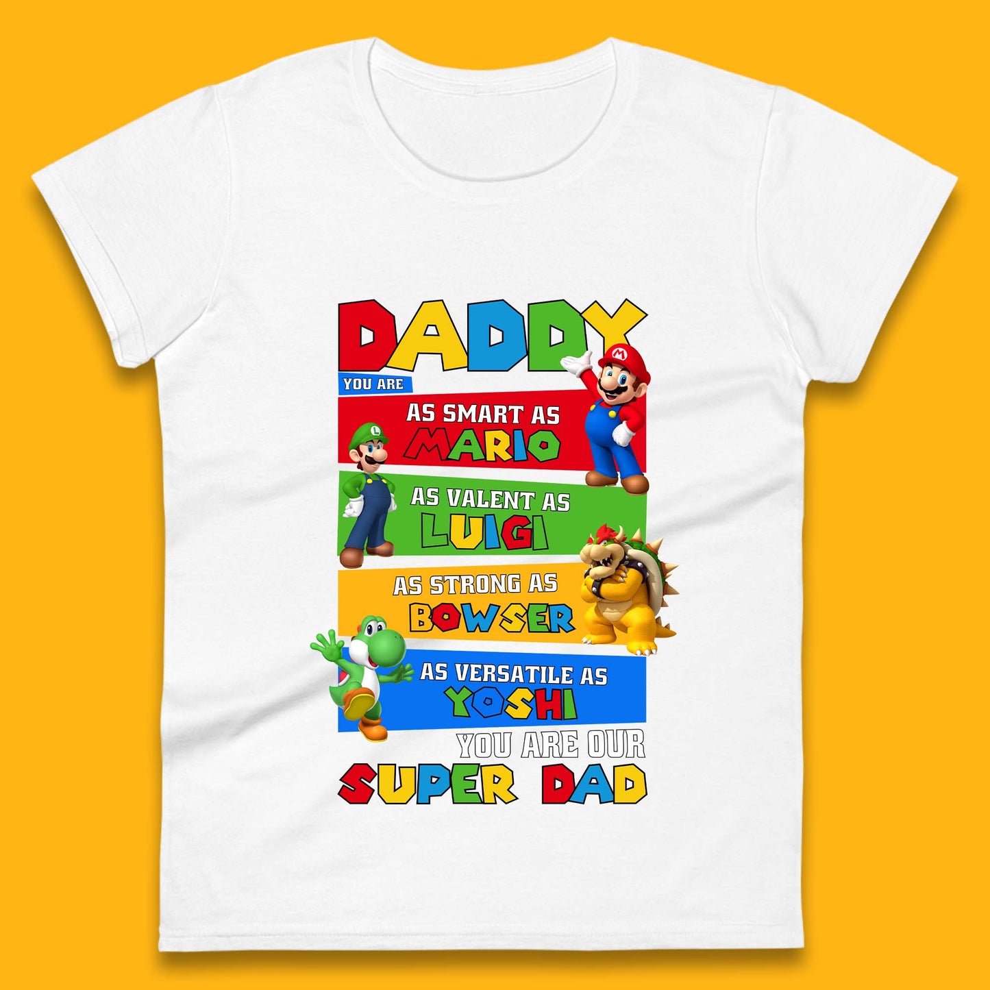 Super Dad Womens T-Shirt