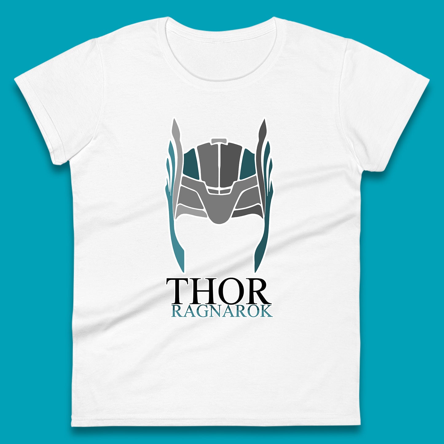 Thor Ragnarok Marvel Avenger Thor Helmet Superhero Movie Character Thor Helmet Ragnarok Womens Tee Top