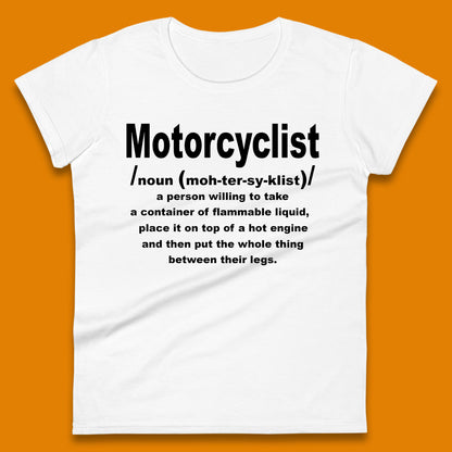 Ladies Motorbike T-Shirt