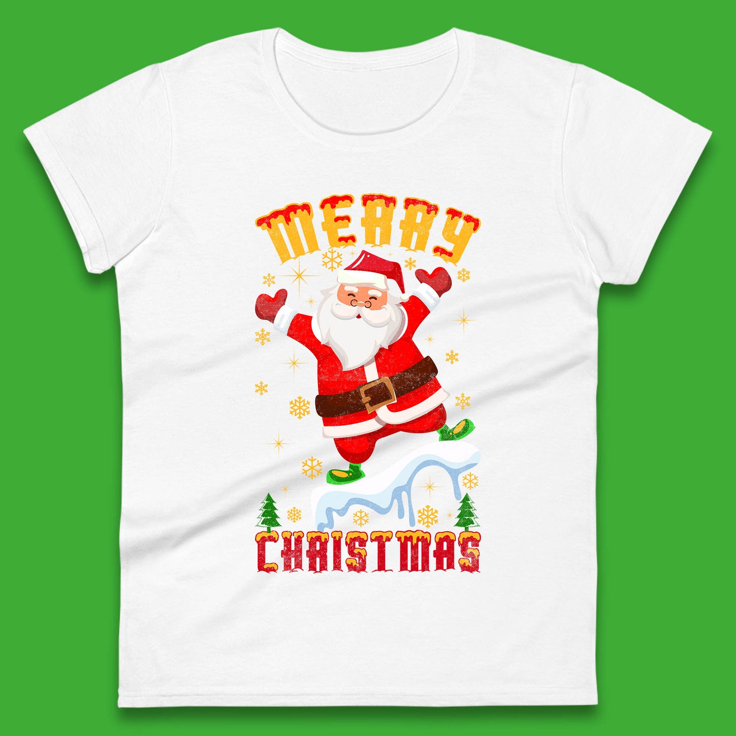 merry christmas santa claus t shirt