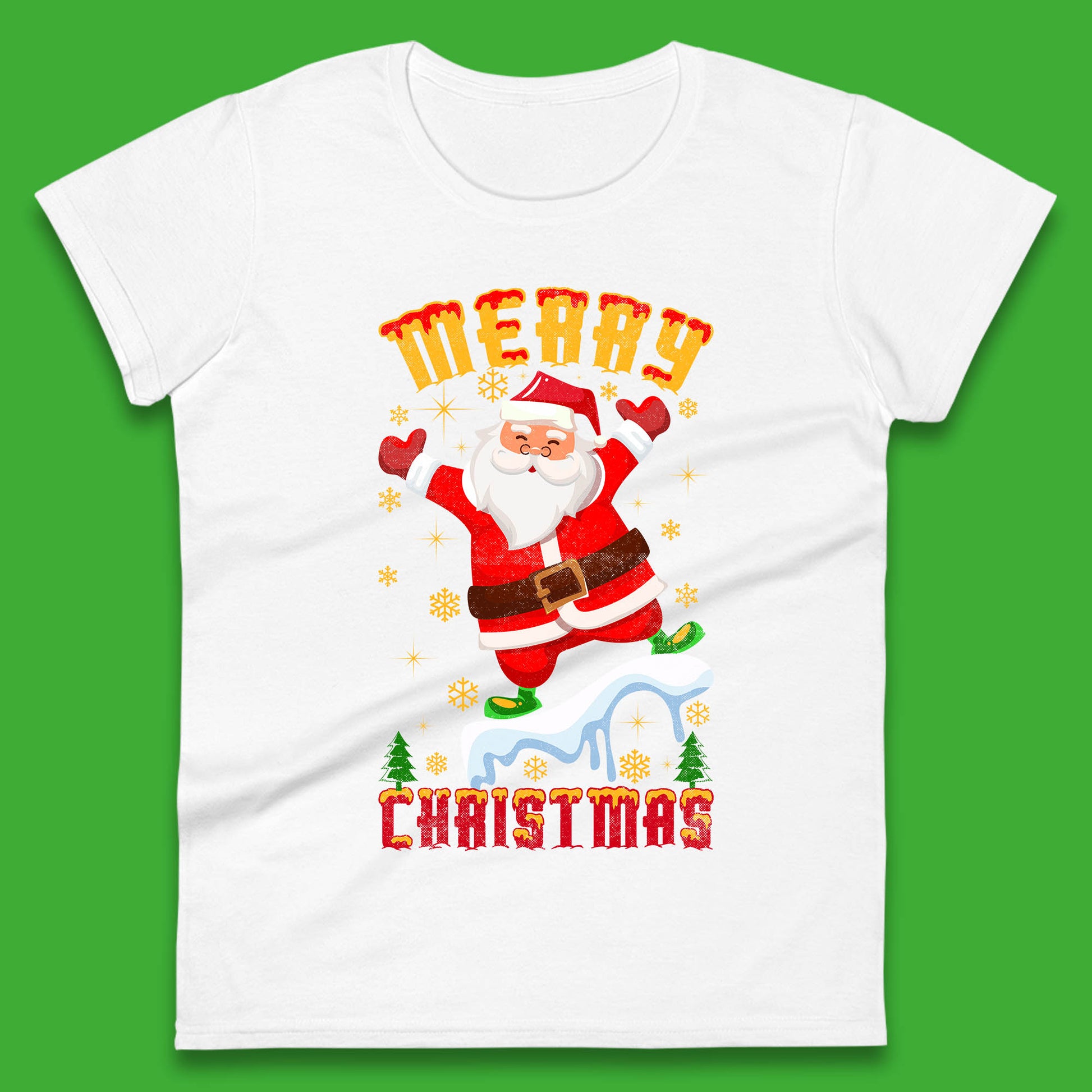 merry christmas santa claus t shirt