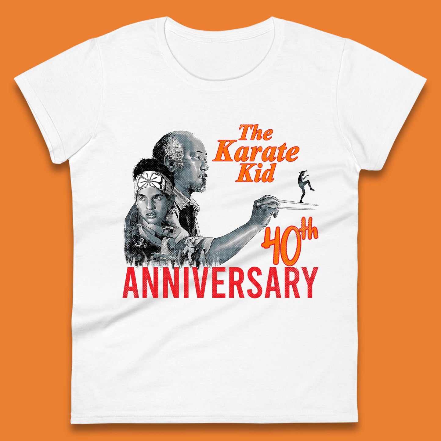 The Karate Kid 40th Anniversary Womens T-Shirt