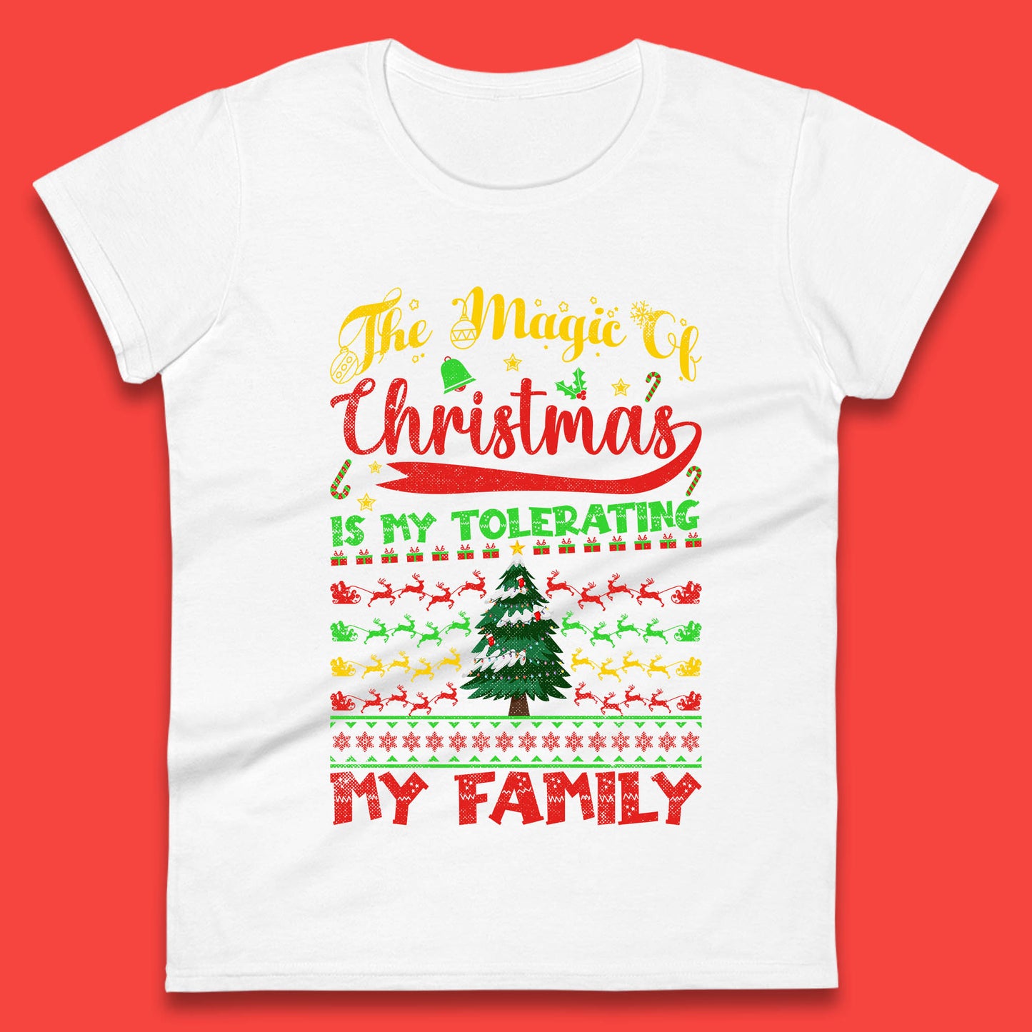 christmas quote womens t shirt