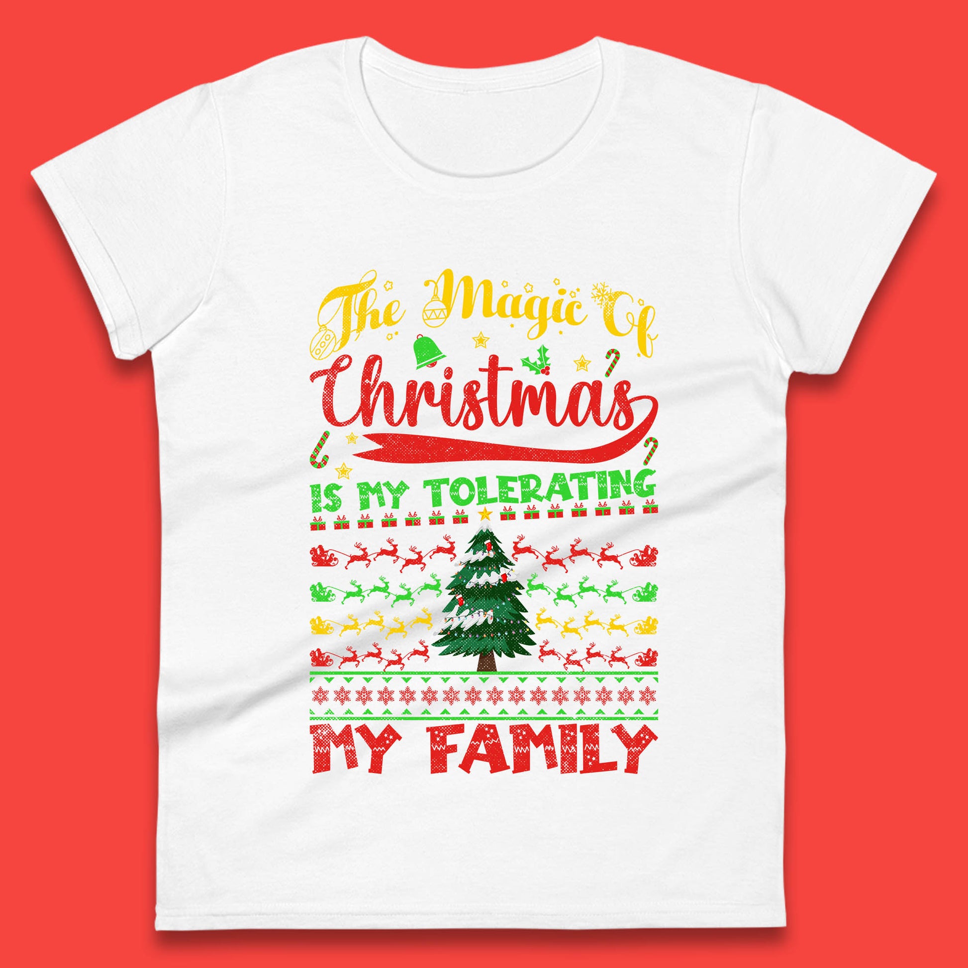 christmas quote womens t shirt