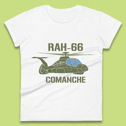 Boeing–Sikorsky RAH-66 Comanche US Army Gunship Attack Helicopter Womens Tee Top