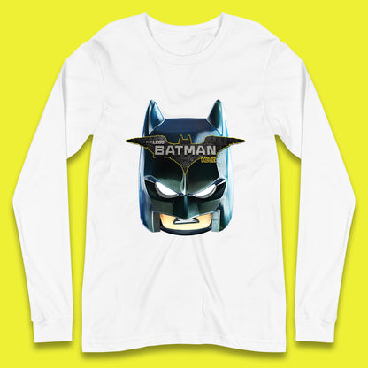 Lego Batman Head Lego Batman 3 Beyond Gotham The Lego Batman Movie DC Comics Long Sleeve T Shirt