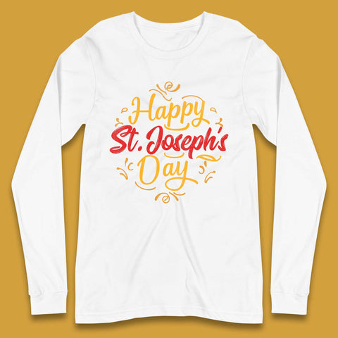Happy St. Joseph's Day Long Sleeve T-Shirt