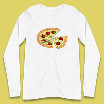 Italian Pizza Pizzaologist Pizza Lover Pizza Holic Pizza Addict Long Sleeve T Shirt