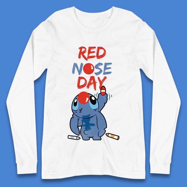 Stitch Long Sleeve Comic Relief Top